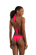 Load image into Gallery viewer, Model Back: Rio De Sol Ensemble Set Dots-Virtual-Pink Mel Italy
