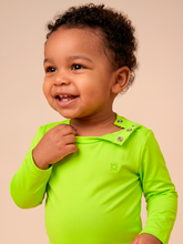 Load image into Gallery viewer, Image 04: Uv Line T-Shirt Longsleeve Baby Yellow Fluor Upf50+
