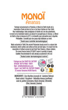 Load image into Gallery viewer, Product Back: Tevi Monoi Oils Monoi Gourmand Ananas 120Ml
