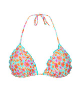 Load image into Gallery viewer, Product Front: Rio De Sol Haut Top Ditsy-Sky Frufru
