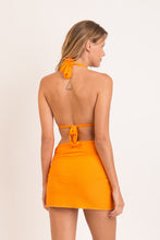 Load image into Gallery viewer, Model Back: Rio De Sol Jupe De Page Dots-Mango Skirt-Knot

