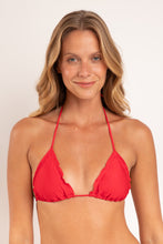 Load image into Gallery viewer, Gallery: Rio De Sol Haut Top Microfibra-Chic-Red Frufru
