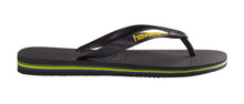 Load image into Gallery viewer, Model Back: Havaianas Tongs Brasil Logo Black
