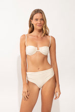 Load image into Gallery viewer, Model Front: Rio De Sol Haut Top Malibu-Natural Zaya
