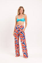 Load image into Gallery viewer, Image 10: Rio De Sol Pantalon De Plage Leaves Wide Pants
