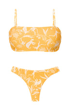 Load image into Gallery viewer, Product Front: Rio De Sol Ensemble Set Sunny-Forest Bandeau-Reto Nice-Fio
