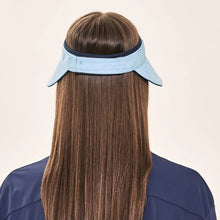 Load image into Gallery viewer, Image 07: Uv Line Visière Visor Bali Fem Navy Light Blue Upf50+

