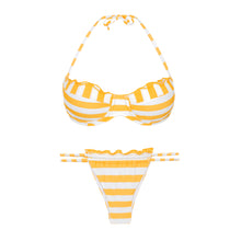 Load image into Gallery viewer, Product Front: Rio De Sol Ensemble Set Sunshine Balconet-Frufru Pipa-Frufru
