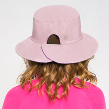 Load image into Gallery viewer, Model Back: Uv Line Chapeau Souple/Capeline Hat California Inf Baby Raspberry Upf50+
