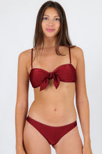 Load image into Gallery viewer, Gallery: Rio De Sol Ensemble Set Shimmer-Divino Bandeau-Knot Essential
