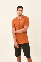 Load image into Gallery viewer, Gallery: Uv Line T-Shirt Pour Homme T-Shirt Sport Fit Caramelo Upf50+
