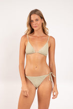 Load image into Gallery viewer, Model Front: Rio De Sol Bas Bottom Brisa-Pistache Lacinho
