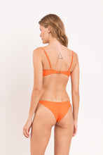 Load image into Gallery viewer, Model Back: Rio De Sol Ensemble Set Dende Bandeau-Crispy Cheeky-Crispy
