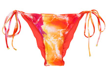 Load image into Gallery viewer, Product Front: Rio De Sol Bas Bottom Tiedye-Red Frufru
