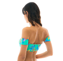 Load image into Gallery viewer, Image 07: Rio De Sol Haut Top Acqua Flora Off Shoulder
