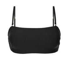 Load image into Gallery viewer, Product Front: Rio De Sol Haut Top Nero Bandeau-Reto
