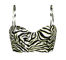 Load image into Gallery viewer, Product Front: Rio De Sol Haut Top Wild-Black Balconet-Anna
