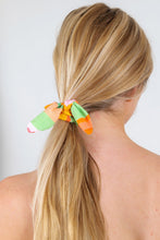 Load image into Gallery viewer, Model Front: Rio De Sol Chouchou Utah Scrunchie
