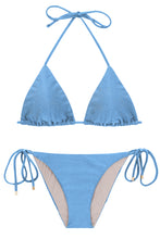 Load image into Gallery viewer, Product Front: Rio De Sol Ensemble Set Shimmer-Baltic-Sea Tri-Inv Ibiza-Comfy
