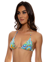 Load image into Gallery viewer, Image 02: Luli Fama Haut Top Wavy Ruched Amalfi
