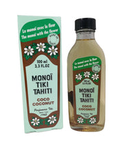 Load image into Gallery viewer, Image 02: Tiki Monoi Oils Tiki Monoi Coconut Naturel 100Ml
