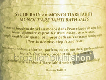 Load image into Gallery viewer, Product Back: Tiki Sels De Bain Tiki Sel De Bain Tiare 125 Gr
