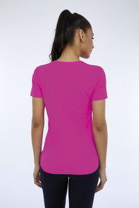 Pink Choque Inspired Skin Fit T-Shirt