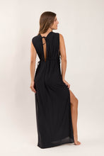 Load image into Gallery viewer, Image 05: Rio De Sol Vêtement De Plage Black Long Dress Soleil
