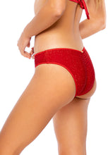 Load image into Gallery viewer, Image 02: Luli Fama Bas Bottom Halter Stardust Red
