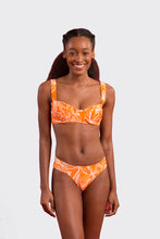 Load image into Gallery viewer, Model Front: Rio De Sol Haut Top Trail-Orange Amelia
