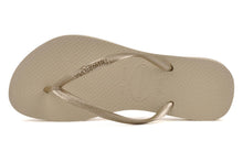 Load image into Gallery viewer, Image 06: Havaianas Tongs Slim Sand Grey/Light Golden

