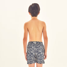 Load image into Gallery viewer, Model Back: Uv Line Maillot De Bain Garçon Shorts Kids Costela Aco Upf50+

