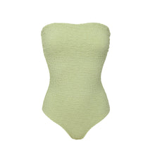 Load image into Gallery viewer, Product Front: Rio De Sol Une Pièce Brisa-Pistache Tube-Op
