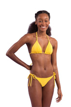 Load image into Gallery viewer, Image 04: Rio De Sol Bas Bottom Malibu-Yellow Cheeky-Tie
