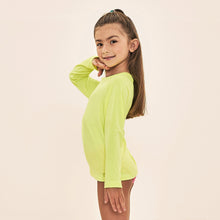 Load image into Gallery viewer, Image 02: Uv Line T-Shirt Acqua Qr Code Amarelo Fluor Upf50+
