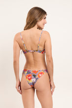 Load image into Gallery viewer, Model Back: Rio De Sol Ensemble Set Garden-Flower Bandeau-Joy Essential
