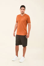 Load image into Gallery viewer, Image 03: Uv Line T-Shirt Pour Homme T-Shirt Sport Fit Caramelo Upf50+
