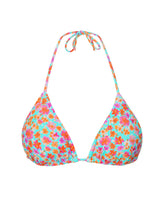 Load image into Gallery viewer, Product Front: Rio De Sol Haut Top Ditsy-Sky Tri-Inv
