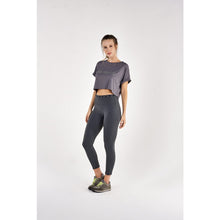 Load image into Gallery viewer, Image 02: Alto Giro Fitness Bas Legging Airttack Plus Bolso Cos Lateral Grafite
