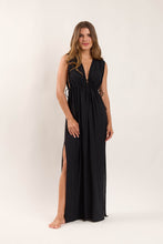 Load image into Gallery viewer, Black Long Dress Soleil
