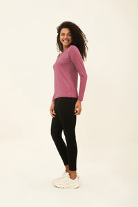 Camiseta Uvpro Br ML Malva UPF50+