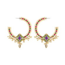 Load image into Gallery viewer, Earrings Zewel Gold Hipanema
