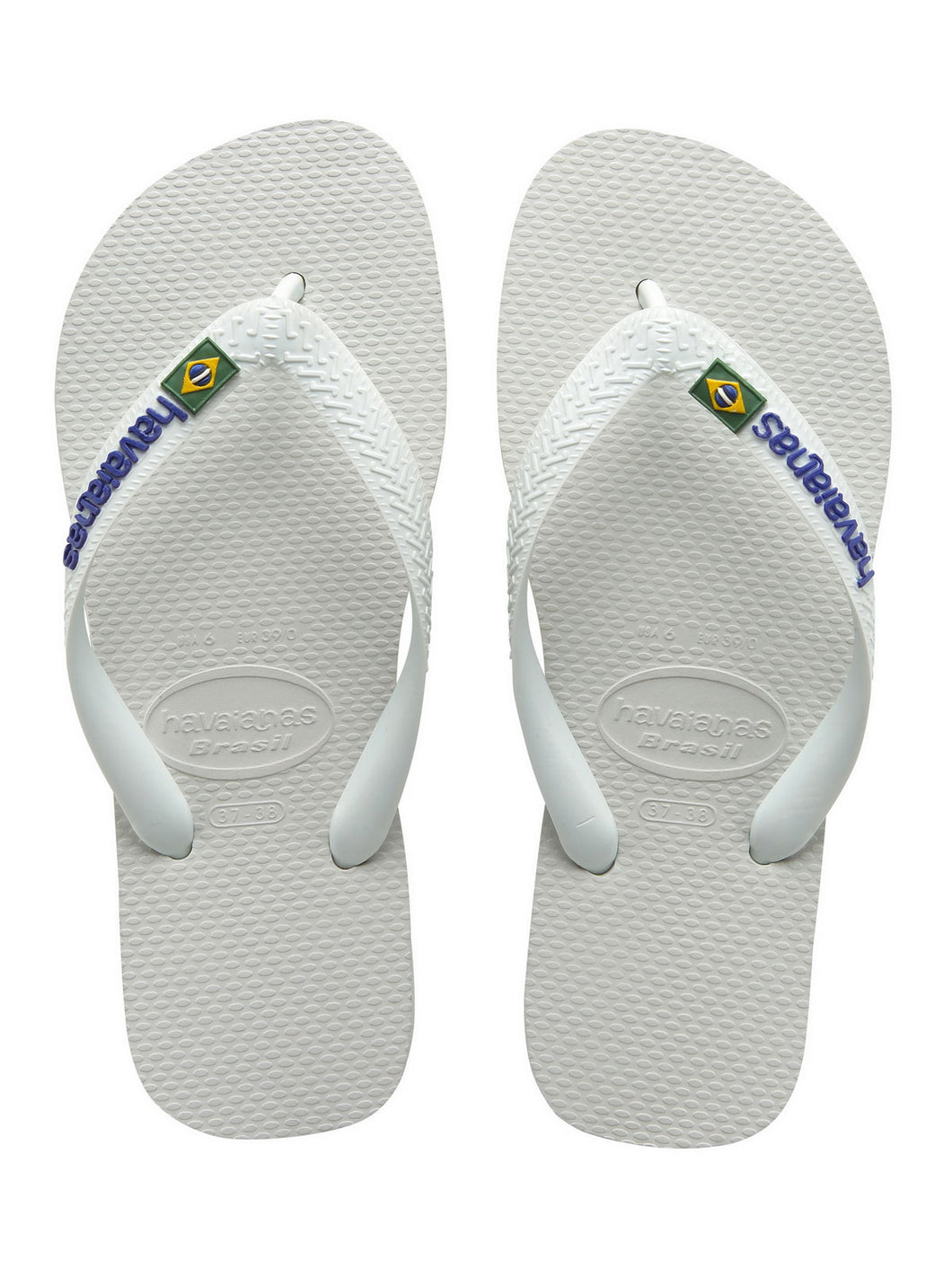 Product Front: Havaianas Tongs Brasil Logo White