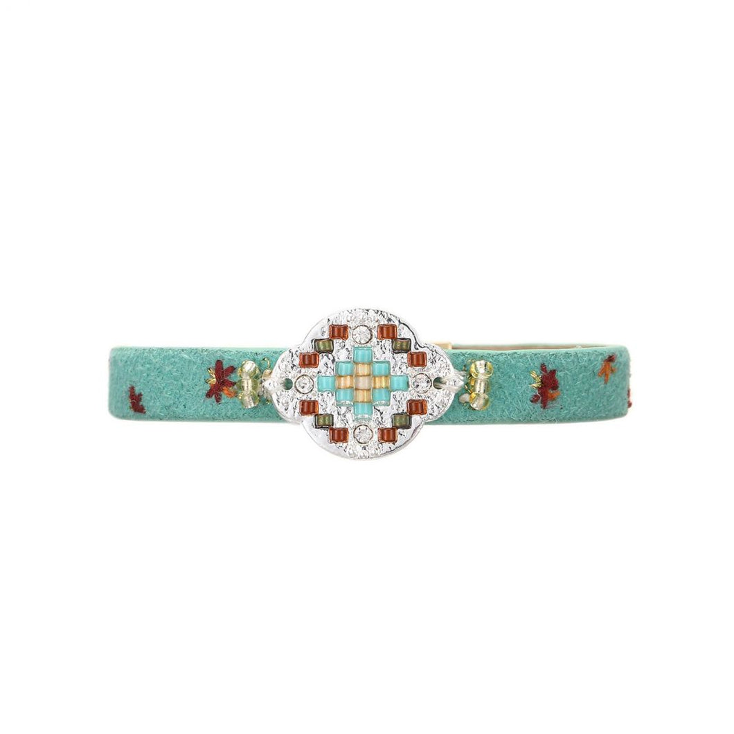 Product Front: Hipanema Bracelet Bracelet Eclectik Turquoise Hipanema