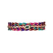 Load image into Gallery viewer, Product Front: Hipanema Bracelet Bracelet Pavana Purple Hipanema
