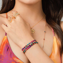 Load image into Gallery viewer, Image 05: Hipanema Bracelet Bracelet Pavana Purple Hipanema
