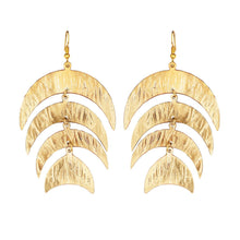 Load image into Gallery viewer, Product Front: Hipanema Boucles D&#39;oreille Earrings Taiana Gold Hipenema
