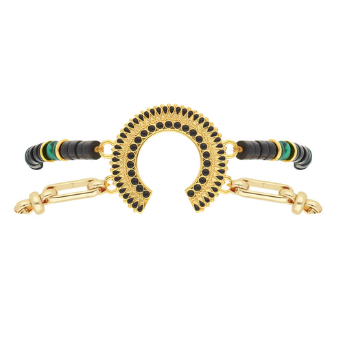 Model Front: Hipanema Bracelet Kid Black Hipanema