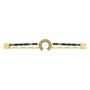 Model Back: Hipanema Bracelet Kid Black Hipanema
