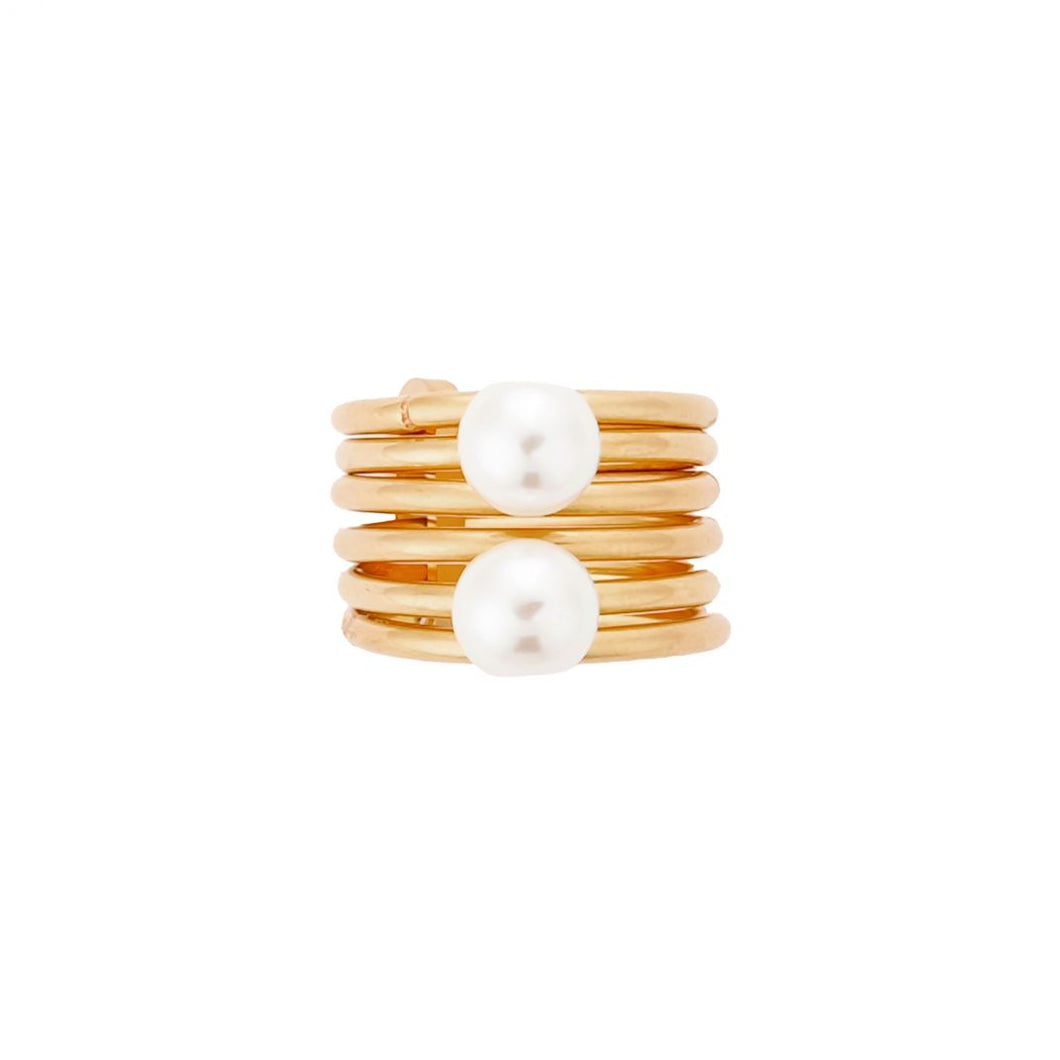 Product Front: Hipanema Bague Ring Herodote Gold Hipenema